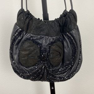 Vintage Rita Diana for Mylinka Black Crossbody Bag